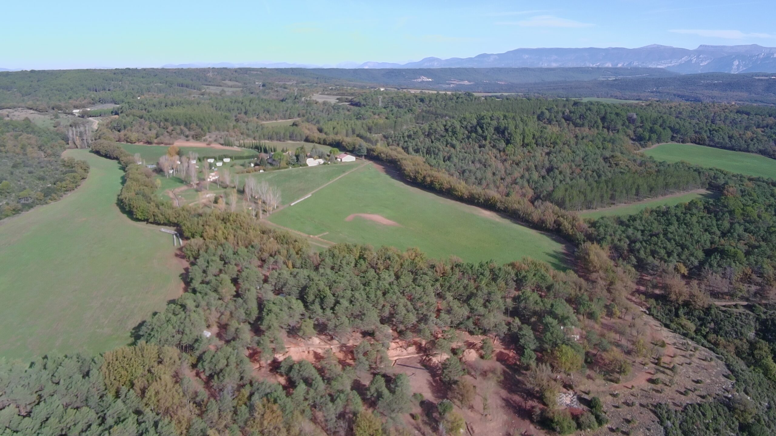 domaine vue du ciel
